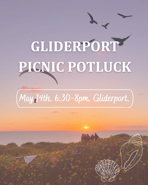 Gliderport Picnic flyer with date, time, and location
